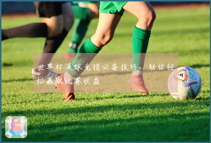 世界杯滚球竞猜必备技巧，助你轻松赢取比赛收益