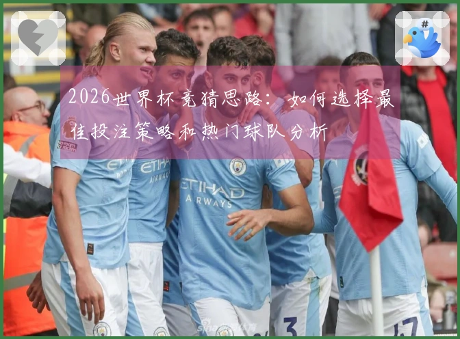 2026世界杯竞猜思路：如何选择最佳投注策略和热门球队分析