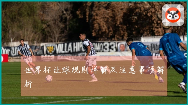 世界杯让球规则详解及注意事项解析
